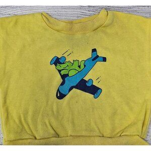 Vintage Toy‎ Box Airplane Baby Boys Shirt Size 24 months